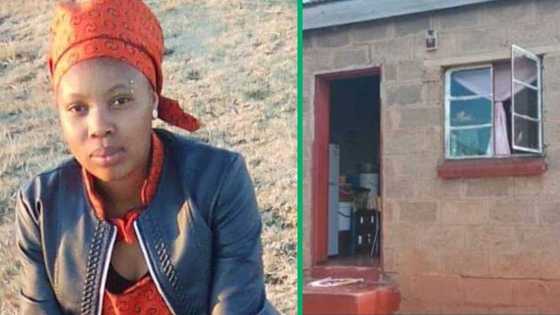 Proud South African woman shows off her humble house in Lesotho rural area