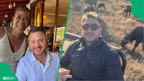 "Be happy": Malcolm Wentzel shares sweet moments with domestic worker Thembi ahead of Mother's Day