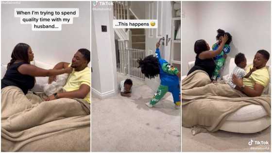 Funny video of kids crashing mom and dads 'alone time' leaves social media in stitches