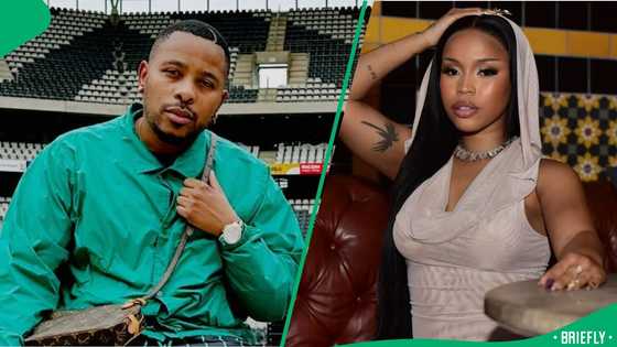 L-Tido reacts to YouTube censoring his kiss with Anele Zondo: "For just a kiss"