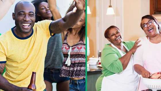 TikTok video of drunk uncle breaking TV at festive family gathering, SA has jokes about disaster