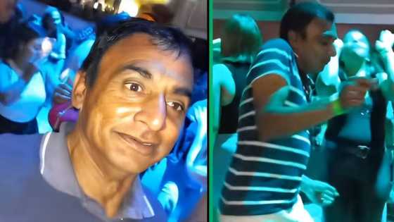 Indian uncle steals the show with epic dance moves at the club in a video