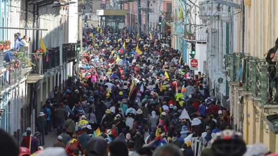 Life on pause in Ecuadoran capitol gripped by protests