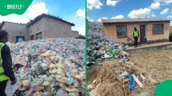 Floor-to-ceiling bottles spilling over walls? Gauteng yard shocks SA