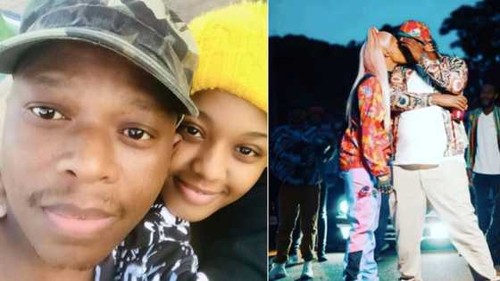 Babes Wodumo and Mampintsha share cute picture: “Bonnie and Clyde”