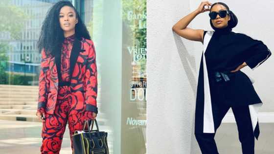 Nomzamo Mbatha glows as she takes the cover of Bulgarian 'Glamour'