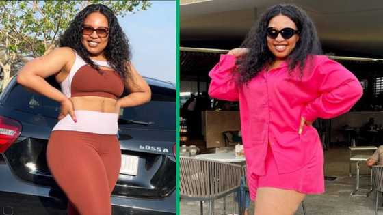 Phindile Gwala's saucy dancing video with hubby fails to impress peeps: "Is she reviving her career"