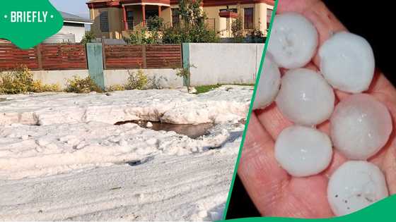 Hailstorms batter Pretoria and KZN Midlands as ice blankets roads and causes infrastructure damage