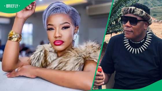 Zandie Khumalo marks 10 years of marriage with husband Mhlo Gumede: "Counting my blessings"