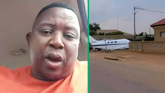 Small aeroplane parked in Soshanguve sparks hilarious commentary on TikTok