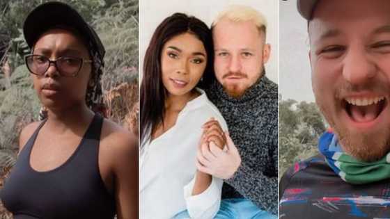 Man shares hilarious clip 'doing white people things' with Xhosa wife: "If I die"