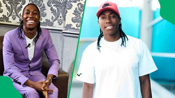 SA athlete Caster Semenya shows off her wife Violet Raseboya, SA reacts: "We are happy for them"
