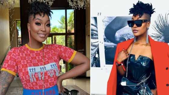 Lamiez Holworthy praised for setting a natural hair trend after posing for a pic with fans with same hairstyle