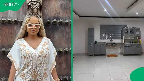 "May your pockets never run dry": South Africans love woman's kitchen renovation for her mother