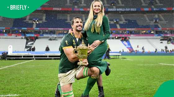 Mzansi beams with joy as Eben Etzebeth’s wife Anlia glows in baby bump reveal