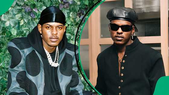 Musa Keys seemingly announces pregnancy with mystery woman, peeps react: "He ain't gay y'all"