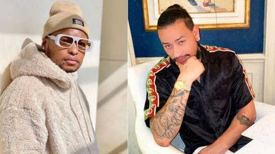 Reunited: K.O and AKA get together to perform their classic rap hit 'Run Jozi'