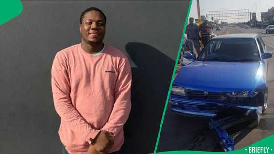 "Bro is traumatised for sure": Visuals of Toyota Tazz and Lamborghini crash have SA stressed