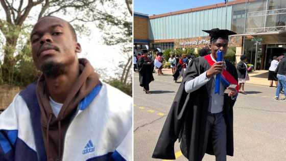 SA student graduates with 3rd degree from Vaal University, Mzansi peeps shower him with congratulations