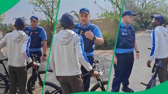 Response officer, bike rider's clash in affluent suburb over N word splits SA: "Not proud"