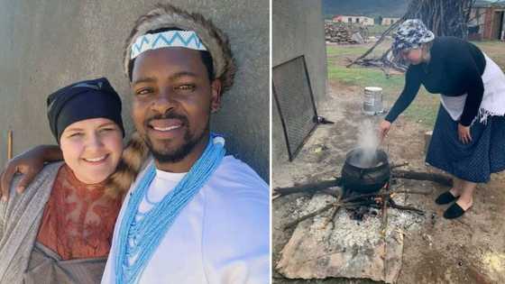 Photos of good looking interracial Xhosa couple sparks light-hearted online debate
