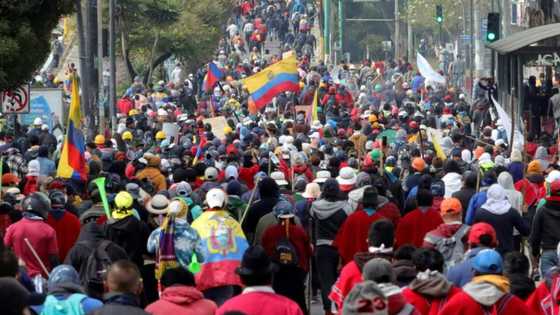 Ecuador refuses to end state of emergency as 18 police 'missing' after attack
