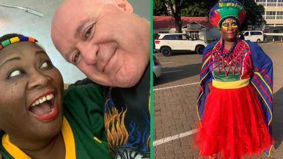 Mama Joy flaunts designer birthday gifts from Papa Joy, from Gucci handbag to matching Gucci scarf