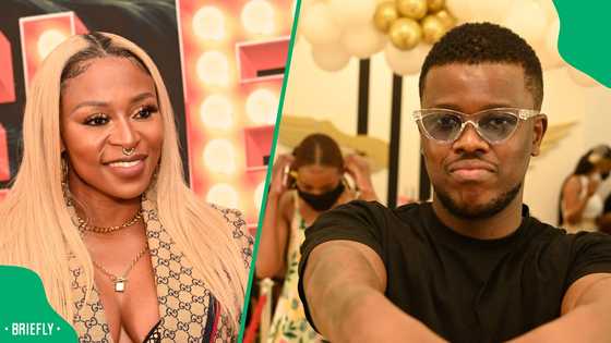 DJ Zinhle reveals how Murdah Bongz won her back after a recent right: "He came back strong"