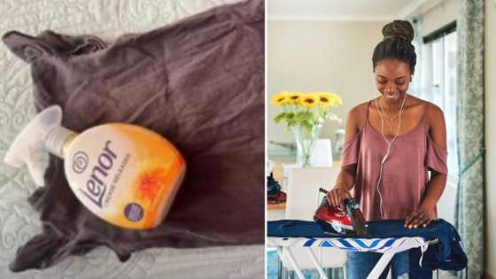 Woman shares Lenor Crease Release ironing hack, South Africans rejoice