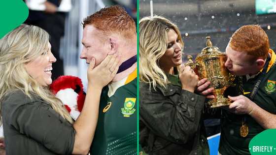 Steven Kitshoff's wife posts heartfelt message amid Springboks star's retirement, SA celebrates him