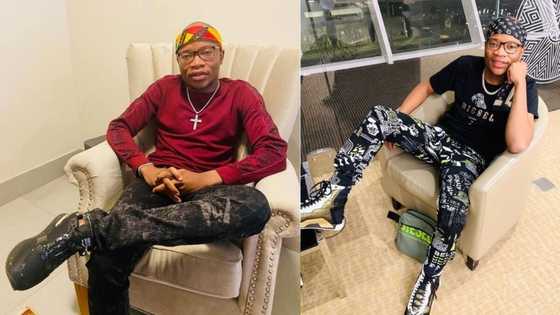 Master KG teaches a lesson: Video shows muso falling onstage