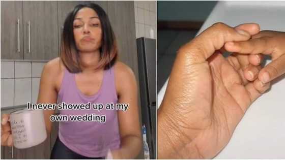 Lady leaves baby daddy hanging at the altar after abandoning her and child