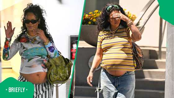 South Africans roast Rihanna's maternity style: "Which dress code is this?"