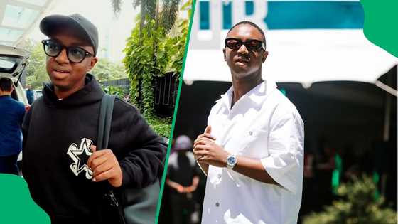 DJ Shimza embraces his lookalike while on vacation, SA reacts: "You accepted that meme, vele?"