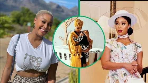 Minnie Dlamini surprises her son Netha Makhosini Jones with a Louis Vuitton gift, sweet video melts hearts