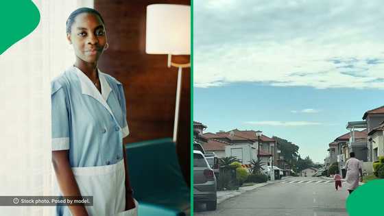 "Will humble you": Nanny chases wild child in hilarious viral video, Mzansi reacts