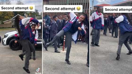 Mzansi student botches amapiano dance challenge, video of hilarious performance goes viral