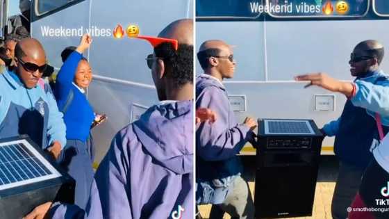 School boys with "Joshua Doore" haircuts energise school trip with huge speakers, TikTok video gets 1.7M views