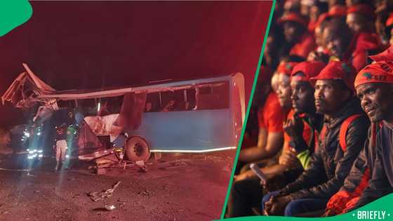 KZN crash leaves 12 EFF supporters dead, 38 others injured in R34 accident between bus and truck