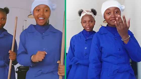 Church girls do Mzala dance challenge, Mzansi amazed: "You go girls"