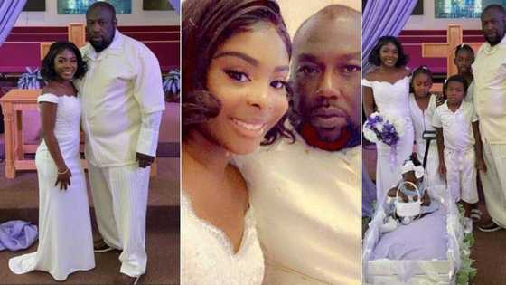 Haibo: 61 Year old man marries goddaughter who just turned 18, they have 2 year old child together