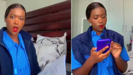 PEP part-time employee in Cape Town has SA amused as she complains about assignments in TikTok video: "Sise University mos apha"