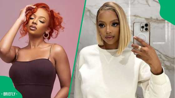 Mihlali Ndamase serves body and soft life goals in Dubai, fans react: "Minister of enjoyment"