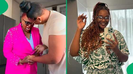 "Birthday tattoo": Woman surprises her mom with her inked face on her arm