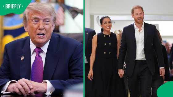 Trump says Harry and Meghan treated Royal Family with 'great disrespect'
