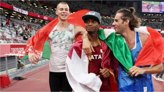 Tokyo 2020: 2 Athletes share gold medals after refusing to compete further in long jump