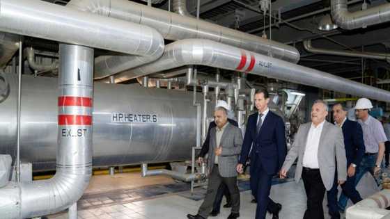 Syria's Assad in first official visit to Aleppo since war