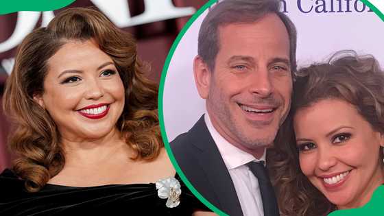 Who is Justina Machado's husband, and what do we know about her love life?