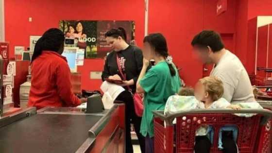 Joy as family blessed at supermarket after having to put groceries back that they couldn't afford