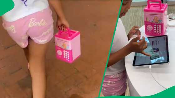 Girl spends 1 year saving for iPad in TikTok video, reward from her parents divided South Africa